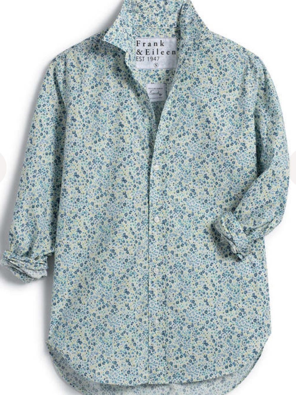Frank & Eileen Frank style shirt in Liberty of London fabric sz large